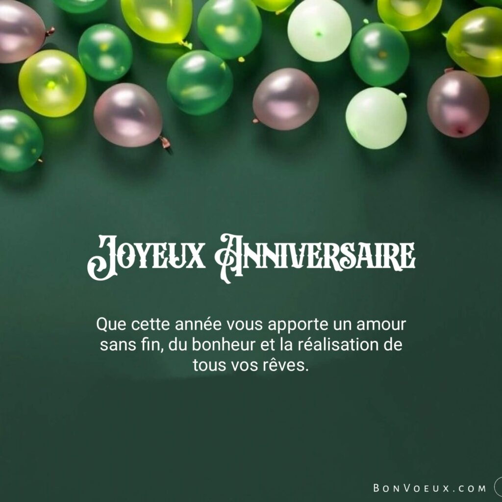 Vœux d’Anniversaire Courts Et Doux