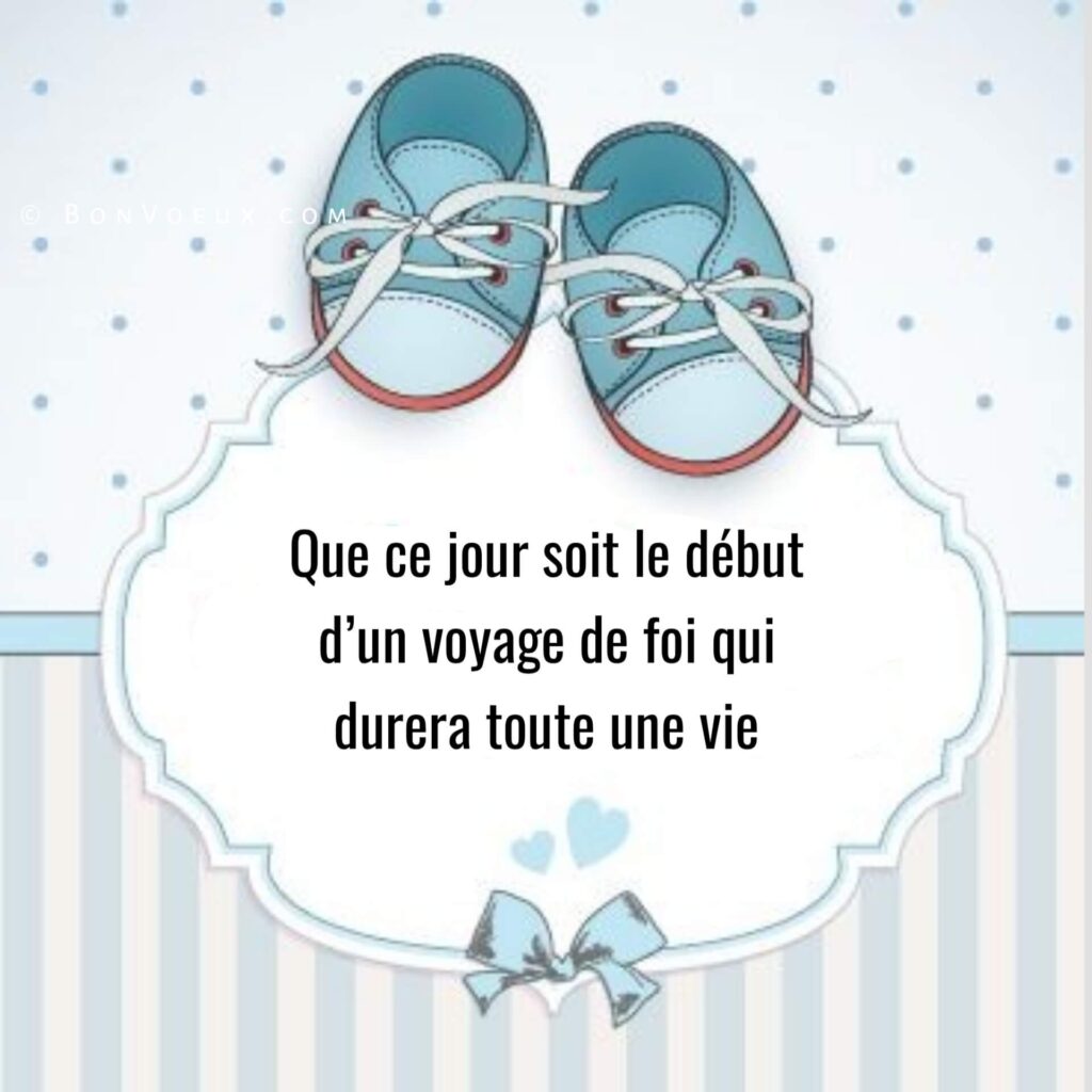 Félicitation Mot Pour Baptême
